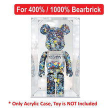 Load image into Gallery viewer, BE@RBRICK 400% Acrylic rectangle Display protection Case
