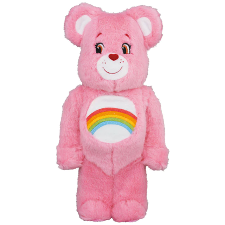 ぬいぐるみ Care Bears Cheer Bear BE@RBRICK 280mm Bearbrick Care Bears Cheer Bear Costume Version – Designstoresyd