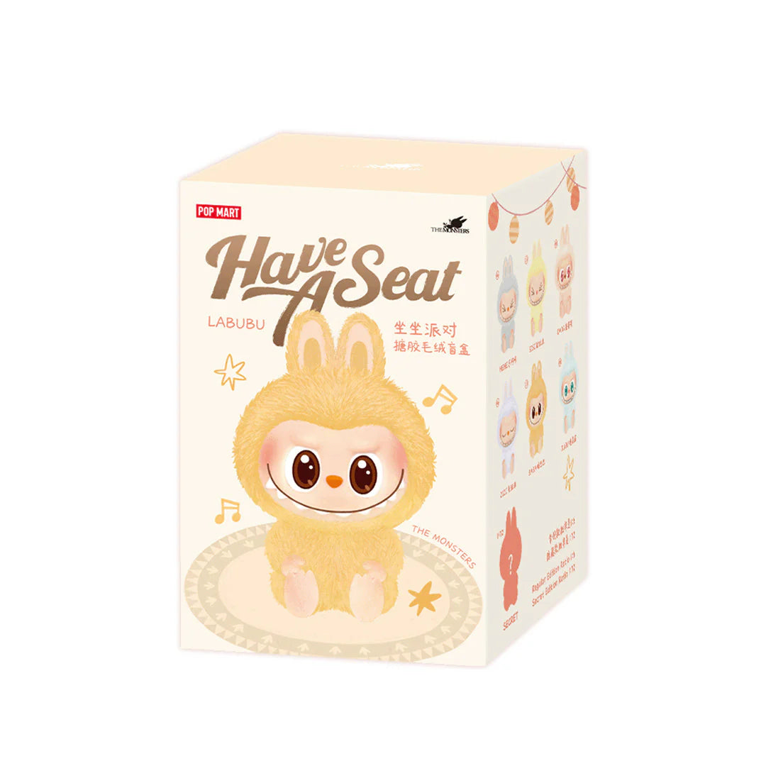 POP MART Labubu The Monsters Have a Seat Series Plush Pendant POP MART Labubu The Monsters Have a Seat Series Plush Pendant