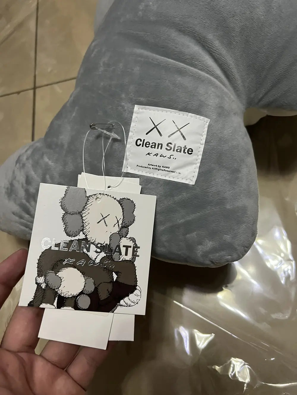 KAWS slate cushion x Lane Crawford – Designstoresyd