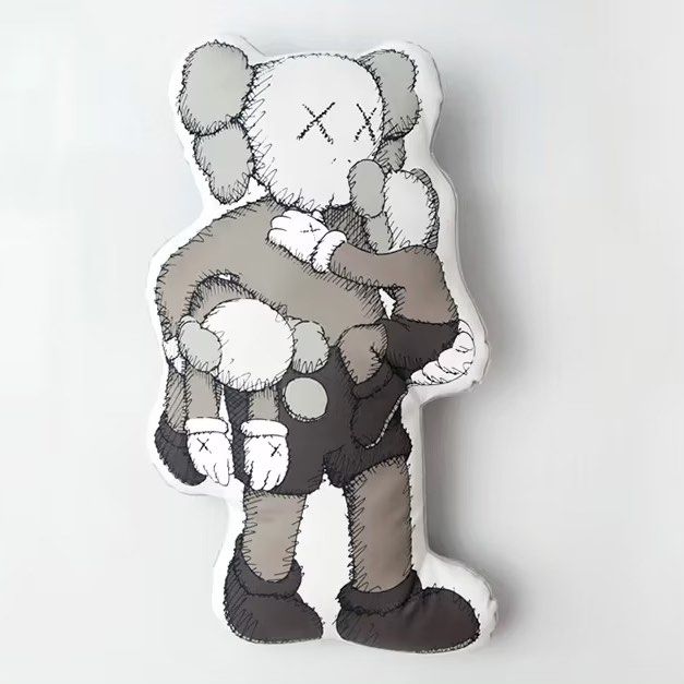 KAWS slate cushion x Lane Crawford