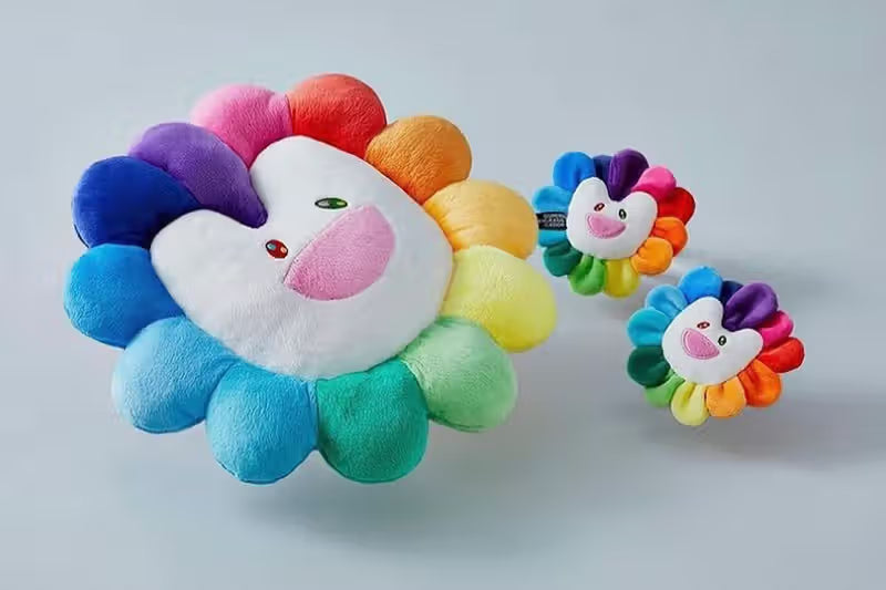 NewJeans x MURAKAMI クッション(FLOWER) 30cm NewJeans - 30CM Cushion (Flower) [NJ x MURAKAMI] - K PLACE