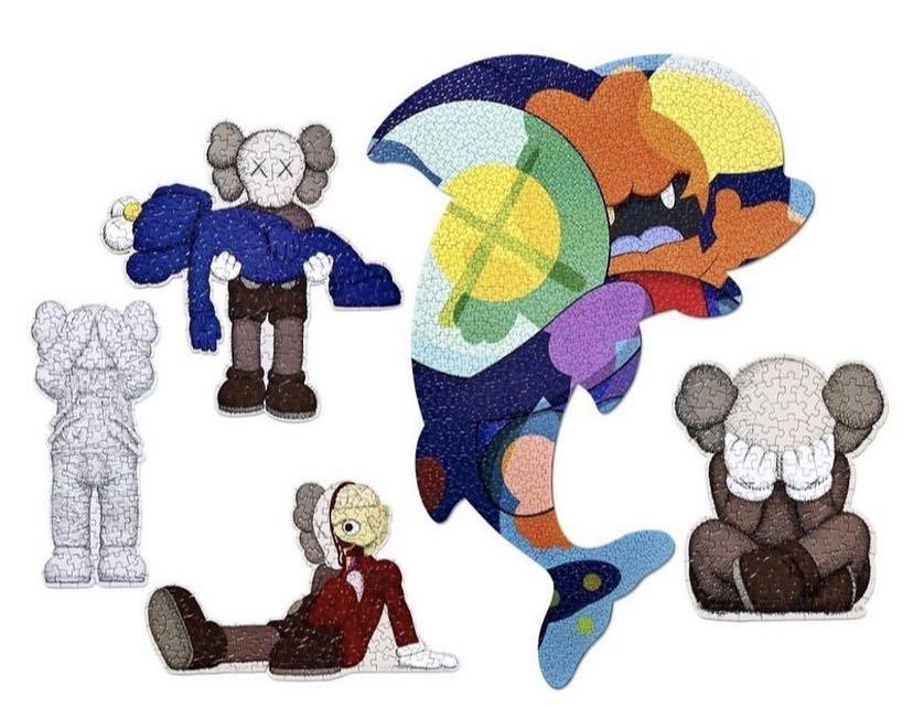 KAWS Tokyo First Piranhas When You're Sleeping Jigsaw Puzzle 1000