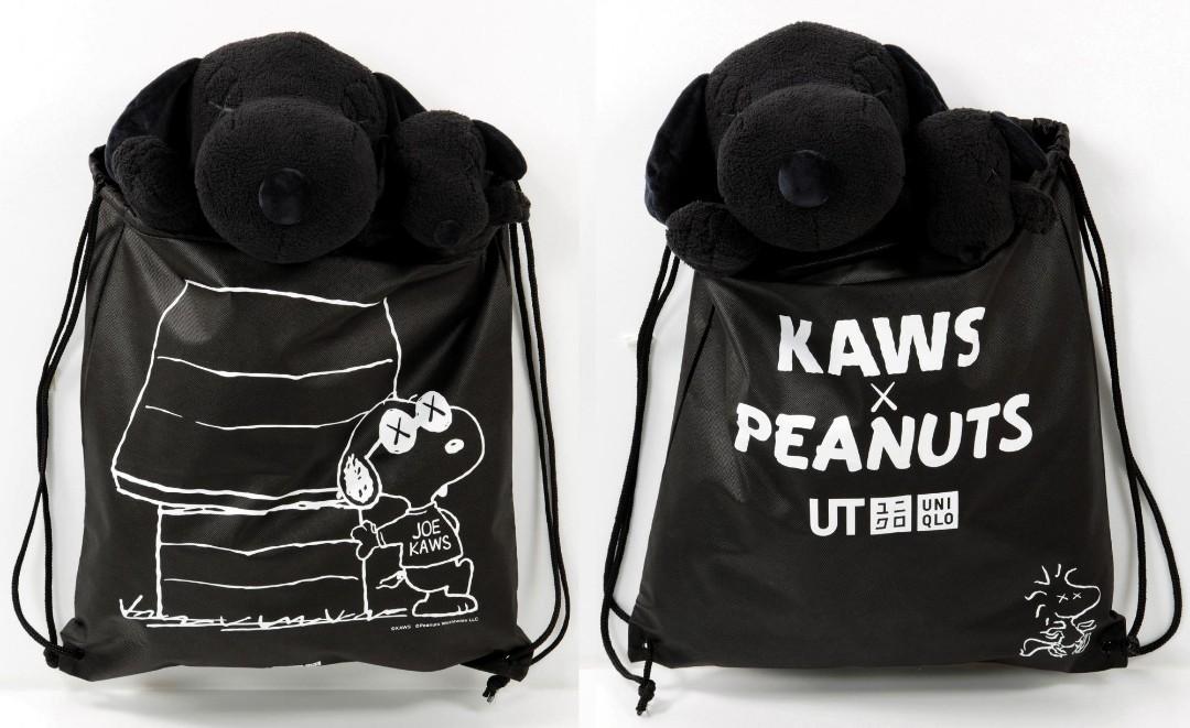 Uniqlo Kaws order X Peanuts Snoopy Tote Bag Limited Edition Japan NEW