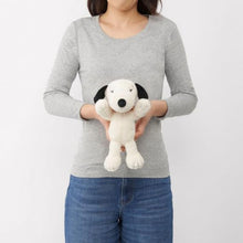 Load image into Gallery viewer, Kaws x Uniqlo x Peanuts snoopy plush white
