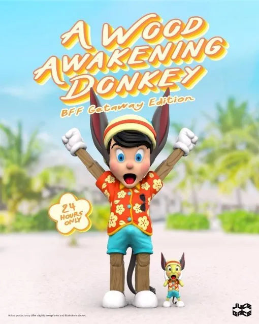 Mighty Jaxx A Wood Awakening Donkey (BFF Getaway Edition Mighty Jaxx A Wood Awakening Donkey (BFF Getaway Edition