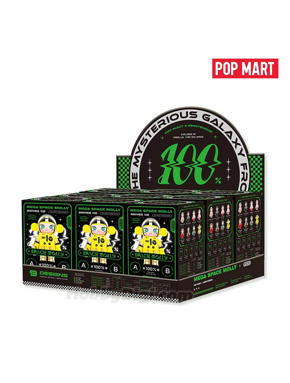 POP MART MEGA Space Molly 100% Series 2-B Blind Box