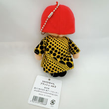 Load image into Gallery viewer, Yayoi Kusama self portrait Plush key
