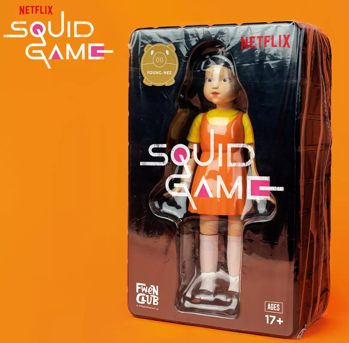 Young-Hee 限定フィギュア Fwen Club Netflix Squid Game Young Hee Series | Real Squid Game New Season