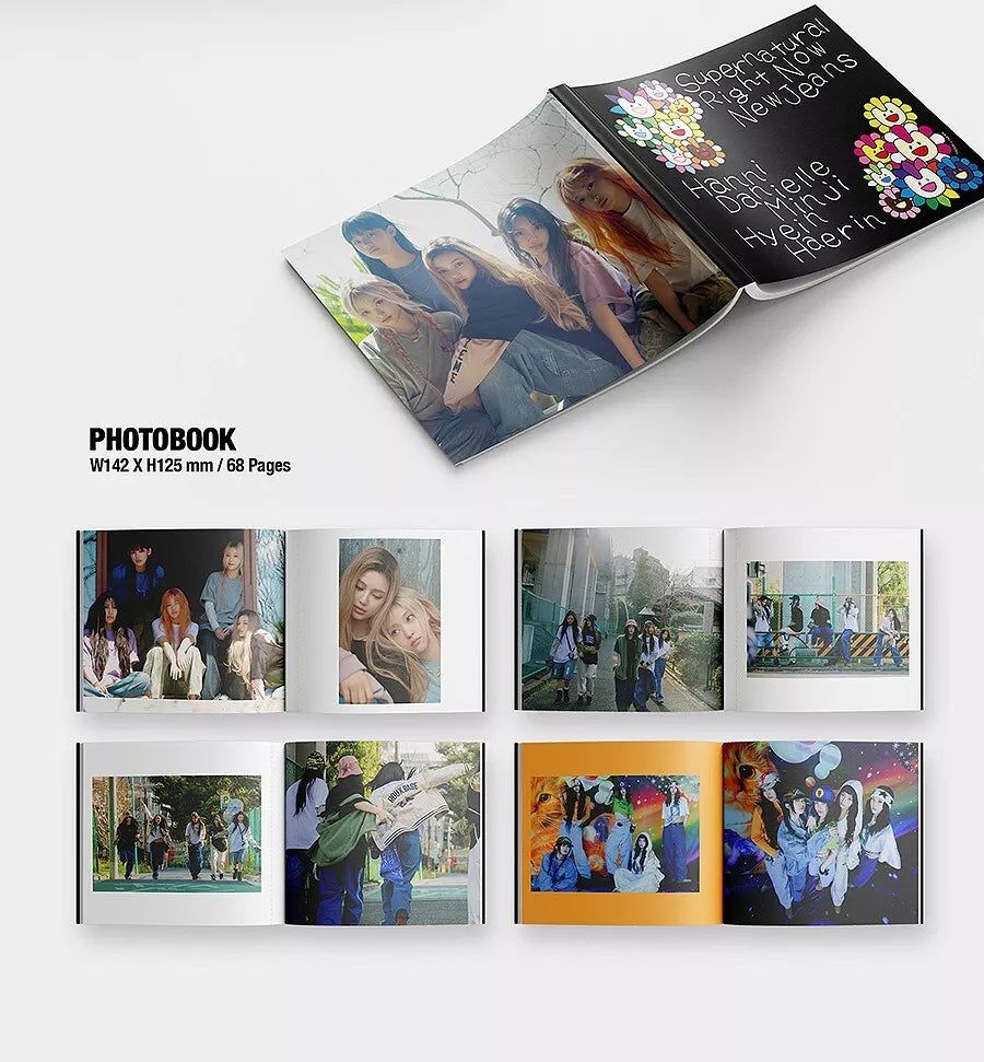 NEW JEANS - Supernatural (NJ X MURAKAMI Drawstring Bag