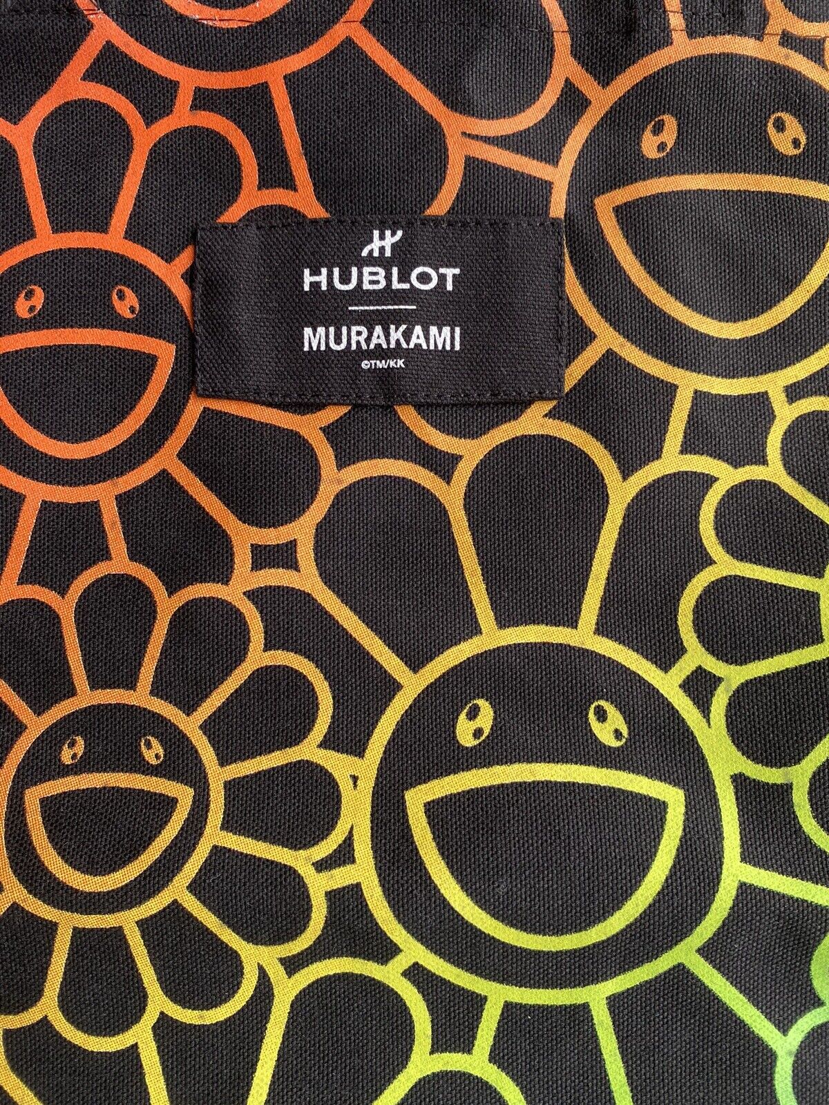 Hublot Watches x Takashi Murakami Flower Canvas Tote Bag