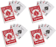 Load image into Gallery viewer, Supreme x Bicycle Mini Playing Card Deck 8x Lot FW21 Season Gift
