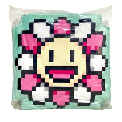 Takashi Murakami Flower pixel pillow cushion kaikai kiki