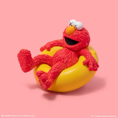 KAWS DDT Water Parade 2025 HK B01. Elmo Vinyl Figure
