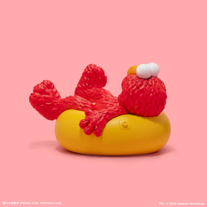 KAWS DDT Water Parade 2025 HK B01. Elmo Vinyl Figure – Designstoresyd