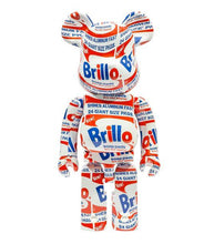 Load image into Gallery viewer, Bearbrick Andy Warhol brillo 1000% - Designstoresyd
