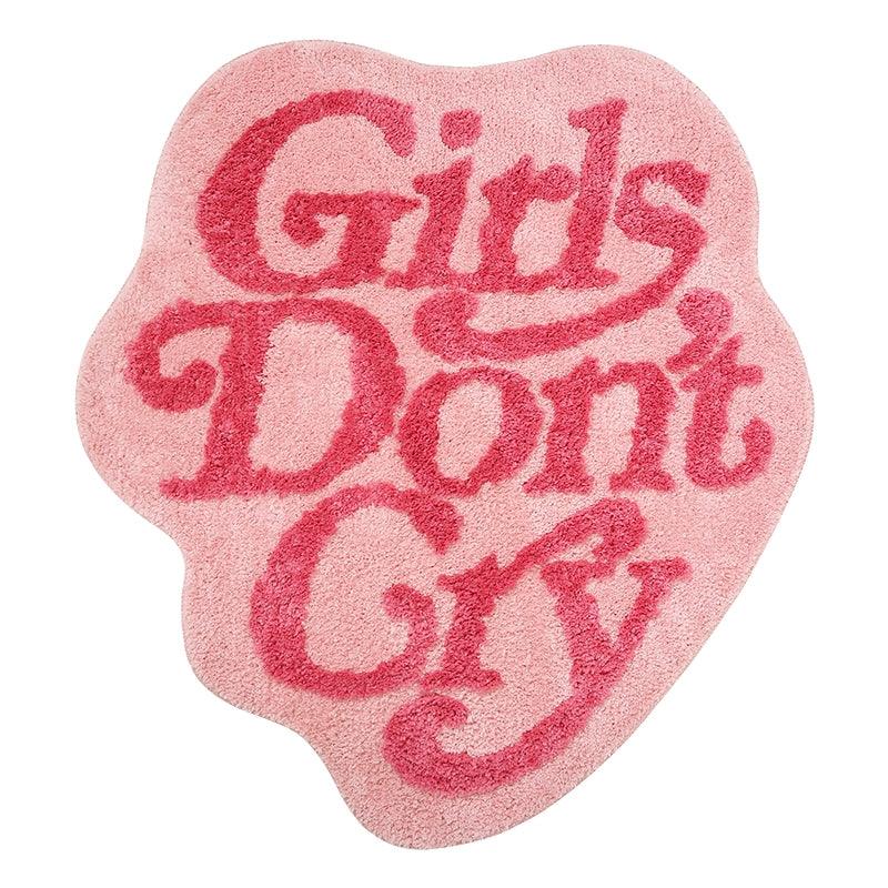 Girls Don't Cry Rug Pink – Designstoresyd