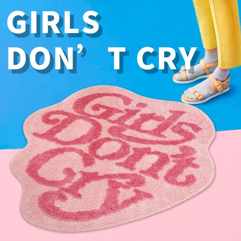 Girls Don't Cry Rug Pink – Designstoresyd