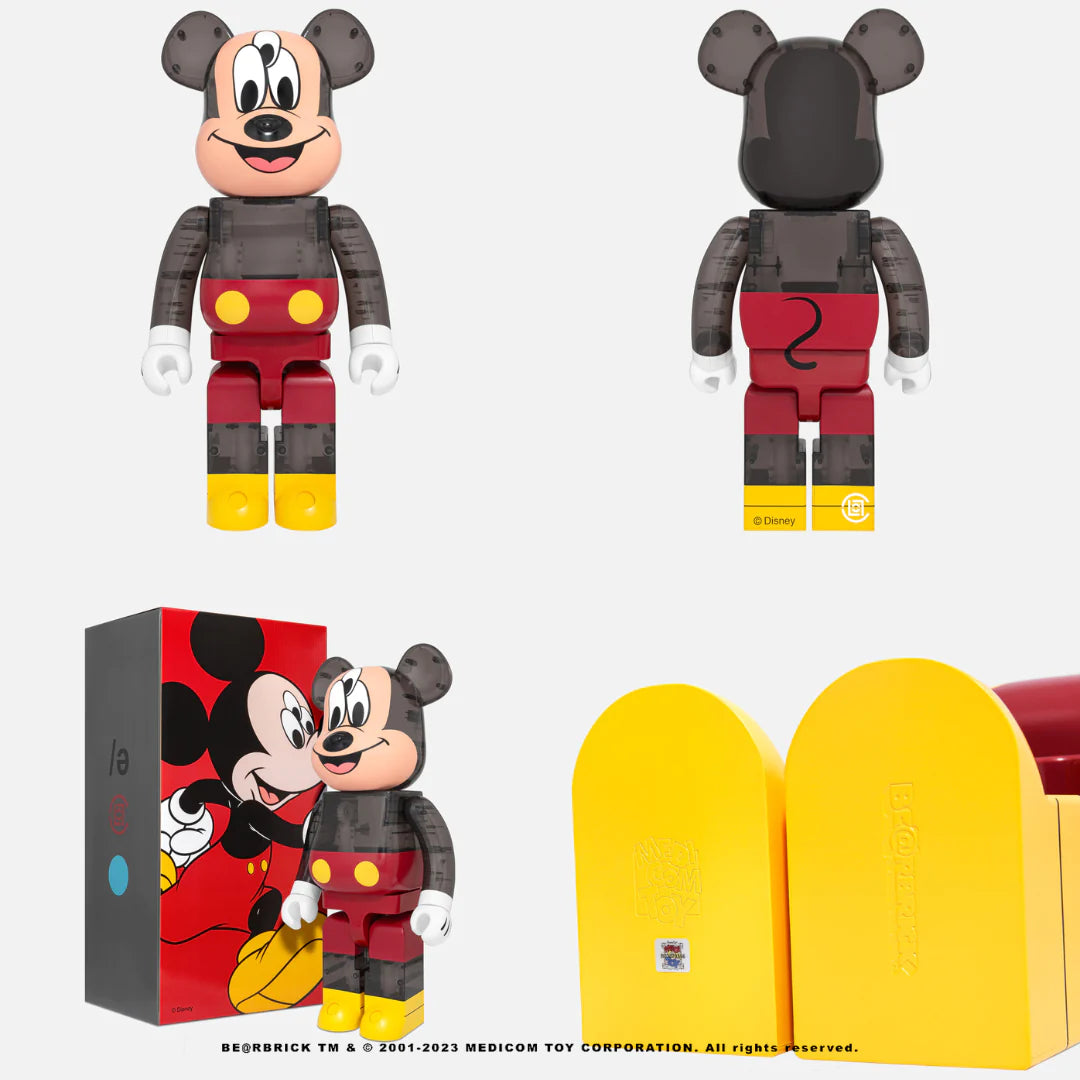 BE@RBRICK 3125C X CLOT 3-EYED MICKEY 1000％