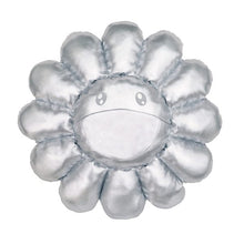 Load image into Gallery viewer, Takashi Murakami Silver Flower Cushion limited colours
