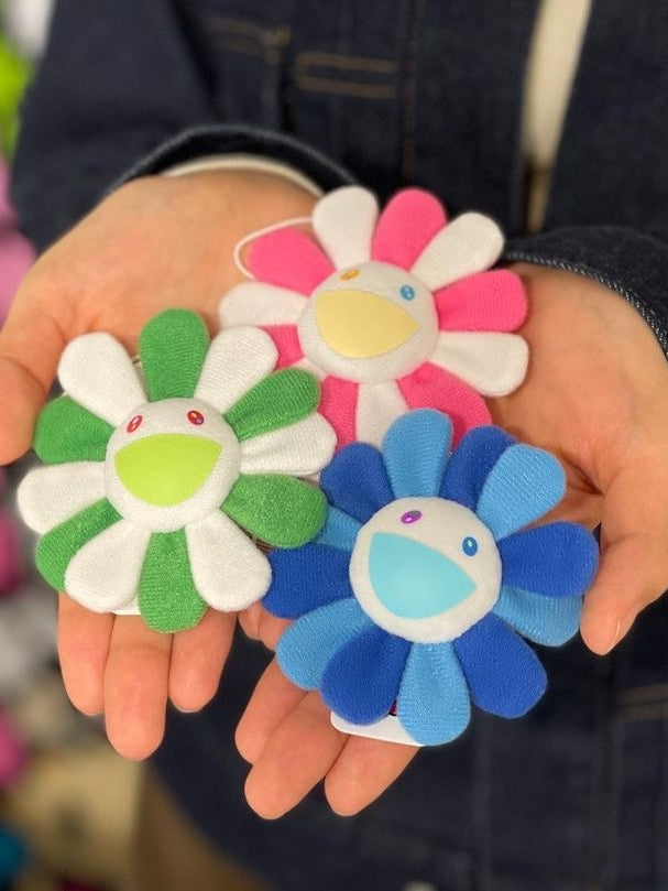 Takashi Murakami Flower Plush Pin 8cm new colors – Designstoresyd