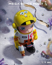 Load image into Gallery viewer, POP MART MEGA SPACE COLLECTION 100% Space Molly Series 01 open box
