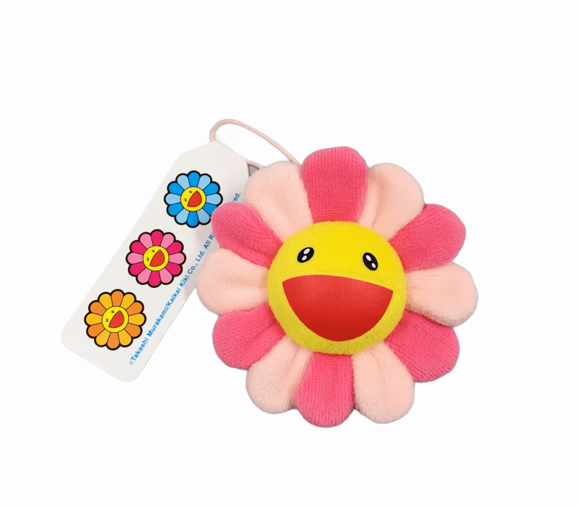 Takashi Murakami Happy Flower Plush Strap Badge Purses Keychain Rainbow Bag  Flowers Brooch Fashion Rainbow Flower Enamel Pins Smiling Sunflower