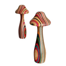 Load image into Gallery viewer, Mushroom Sculpture open edition skateboard recycled
