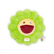 Load image into Gallery viewer, Takashi Murakami Flower Pillow Cushion Green 60cm and 30cm - Designstoresyd
