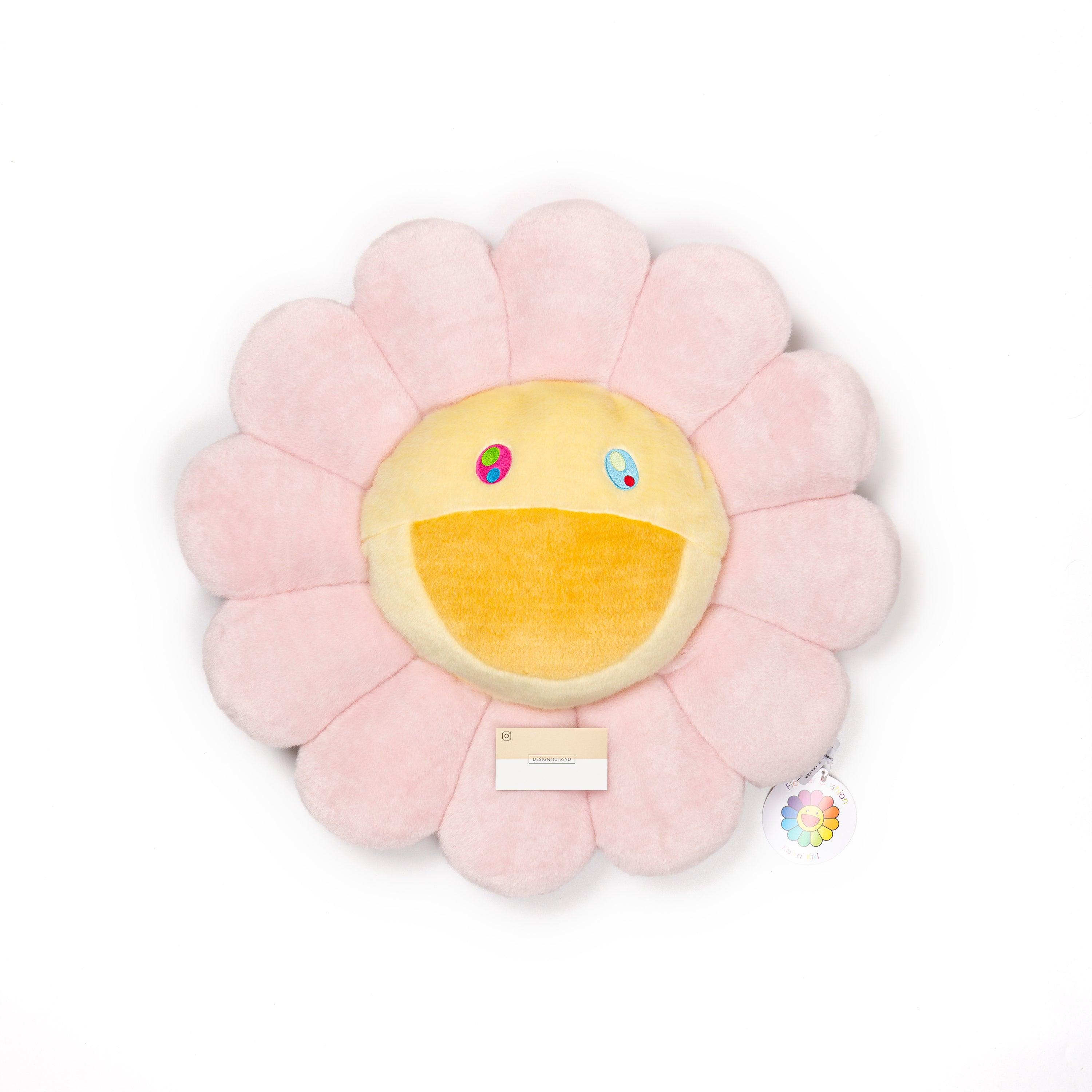 Takashi Murakami Flower cushion pink x whithe Diam 30 …