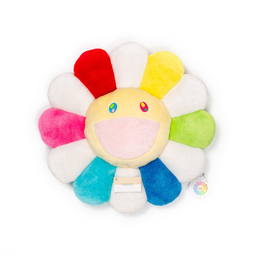 Takashi Murakami, Rainbow White Flower Plush Pillow (2017), Available for  Sale