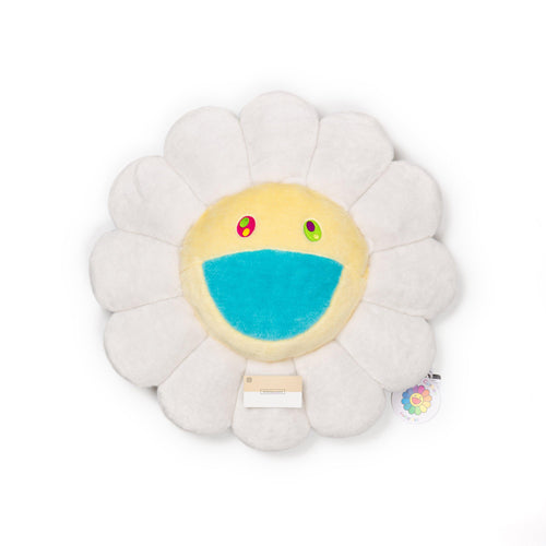 Custom Happy Flower Takashi Murakami Throw Pillow By Lifestyle - Artistshot