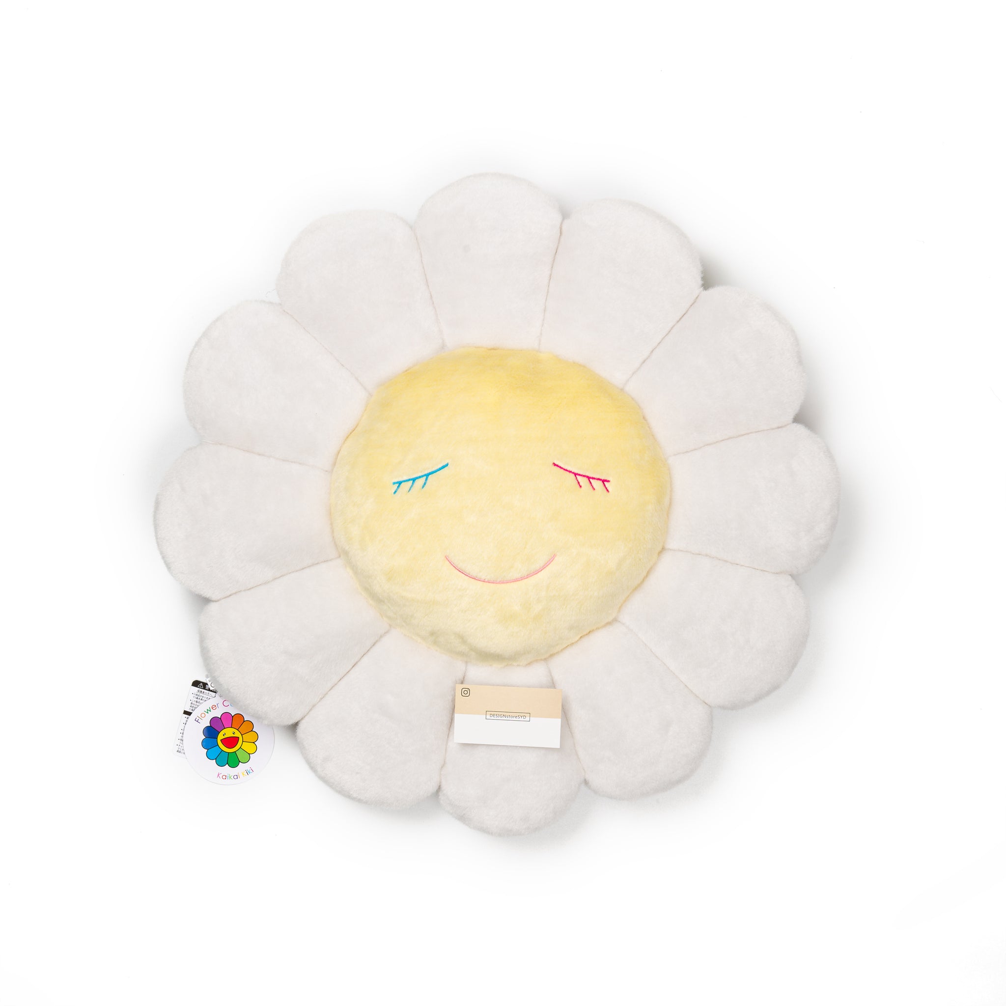 DEBUT SHOW: DESIGNstoreSYD Murakami products - Takashi Murakami Flower Pillow  Cushion White