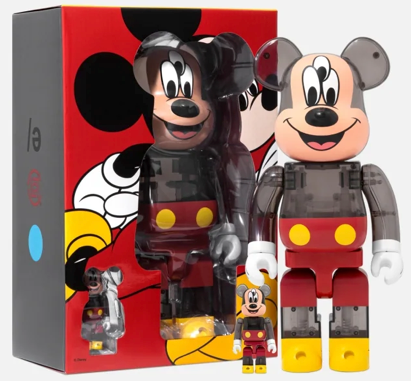 BE@RBRICK 3125C X Clot 3-eyed Mickey 100% & 400% – Designstoresyd