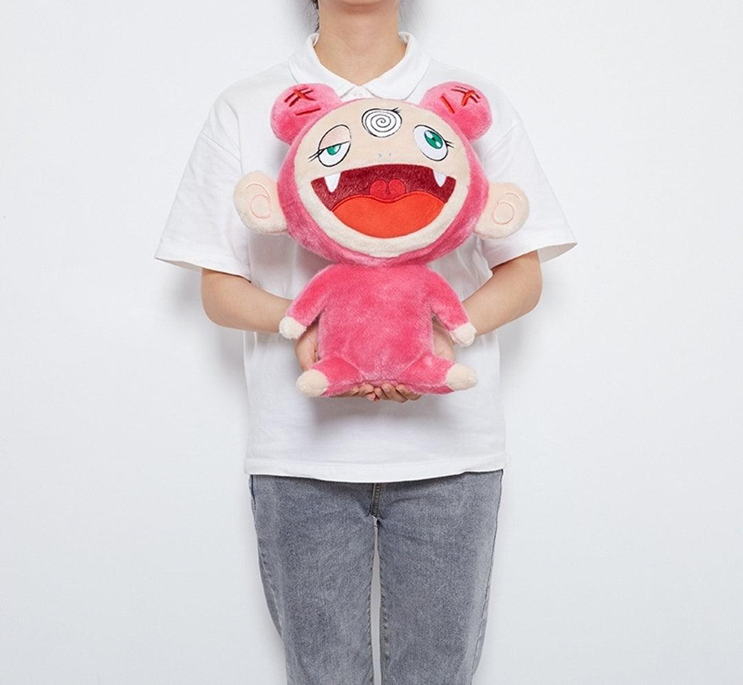 Takashi Murakami Kiki pink plush toy doll – Designstoresyd