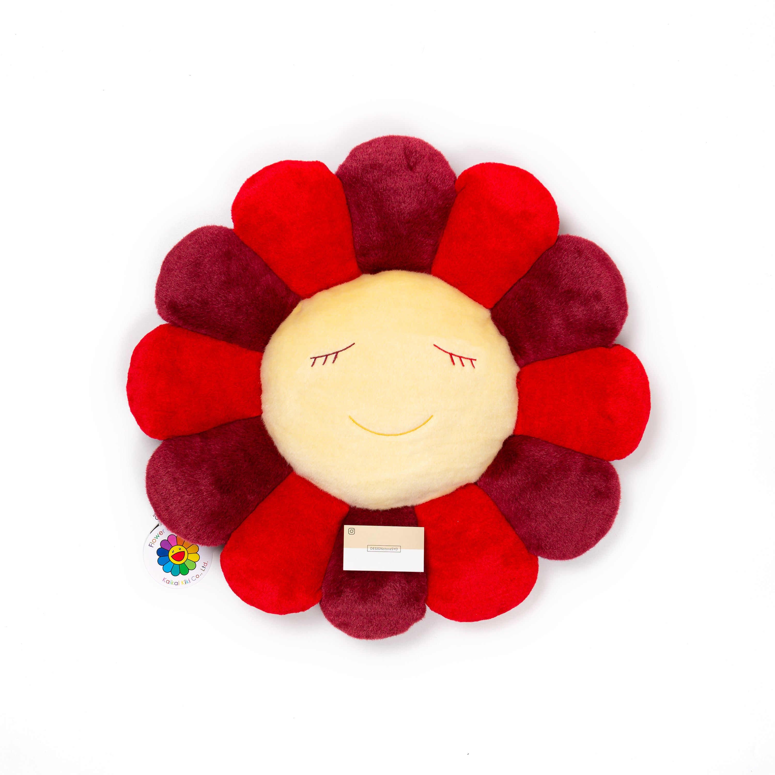 Takashi Murakami - Rainbow Flower Cushion - Lucky Cat Gallery