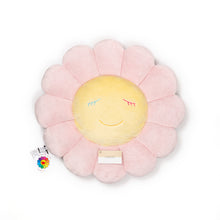 Load image into Gallery viewer, Takashi Murakami flower pillow cushion light pink kaikai kiki
