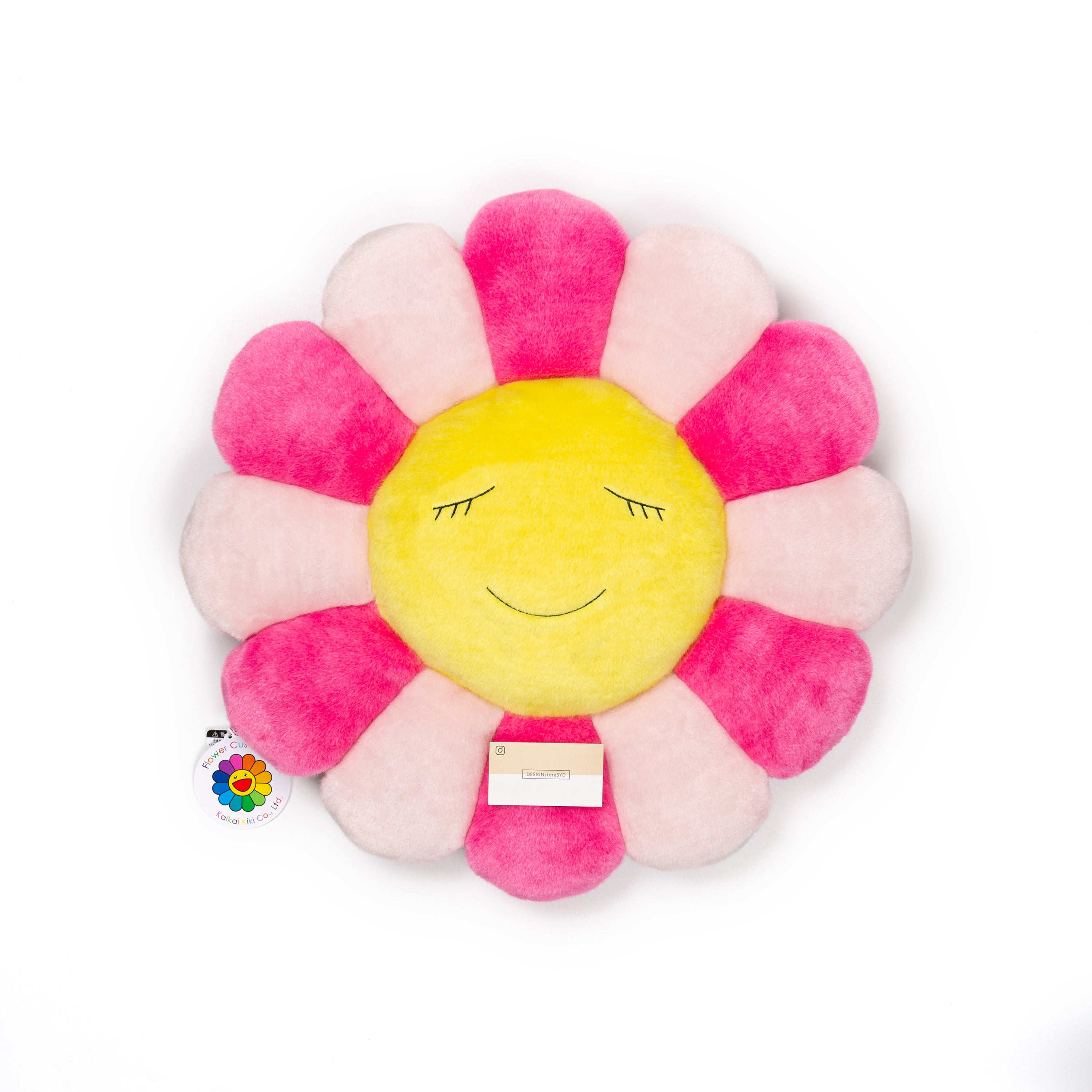 Takashi Murakami Rainbow Flower Cushion Pillow plush 60cm kaikai kiki  madsaki
