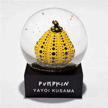 Load image into Gallery viewer, Yayoi Kusama pumpkin Snow Globe
