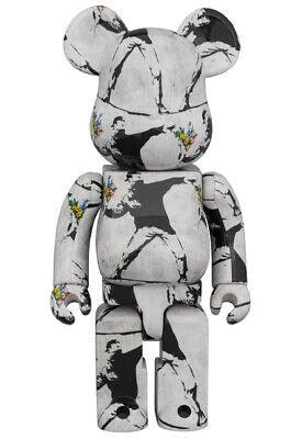 BE@RBRICK Flower Bomber 1000% Banksy Medicom Toy