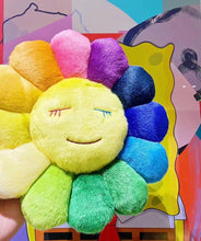 Load image into Gallery viewer, Takashi Murakami flower pillow cushion murakami flower plush (moma exclusive) - Designstoresyd
