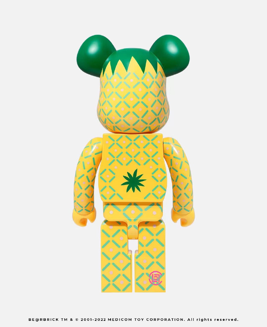 BE@RBRICK x CLOT FRUIT SERIES PINK PINEAPPLE 2.0 1000