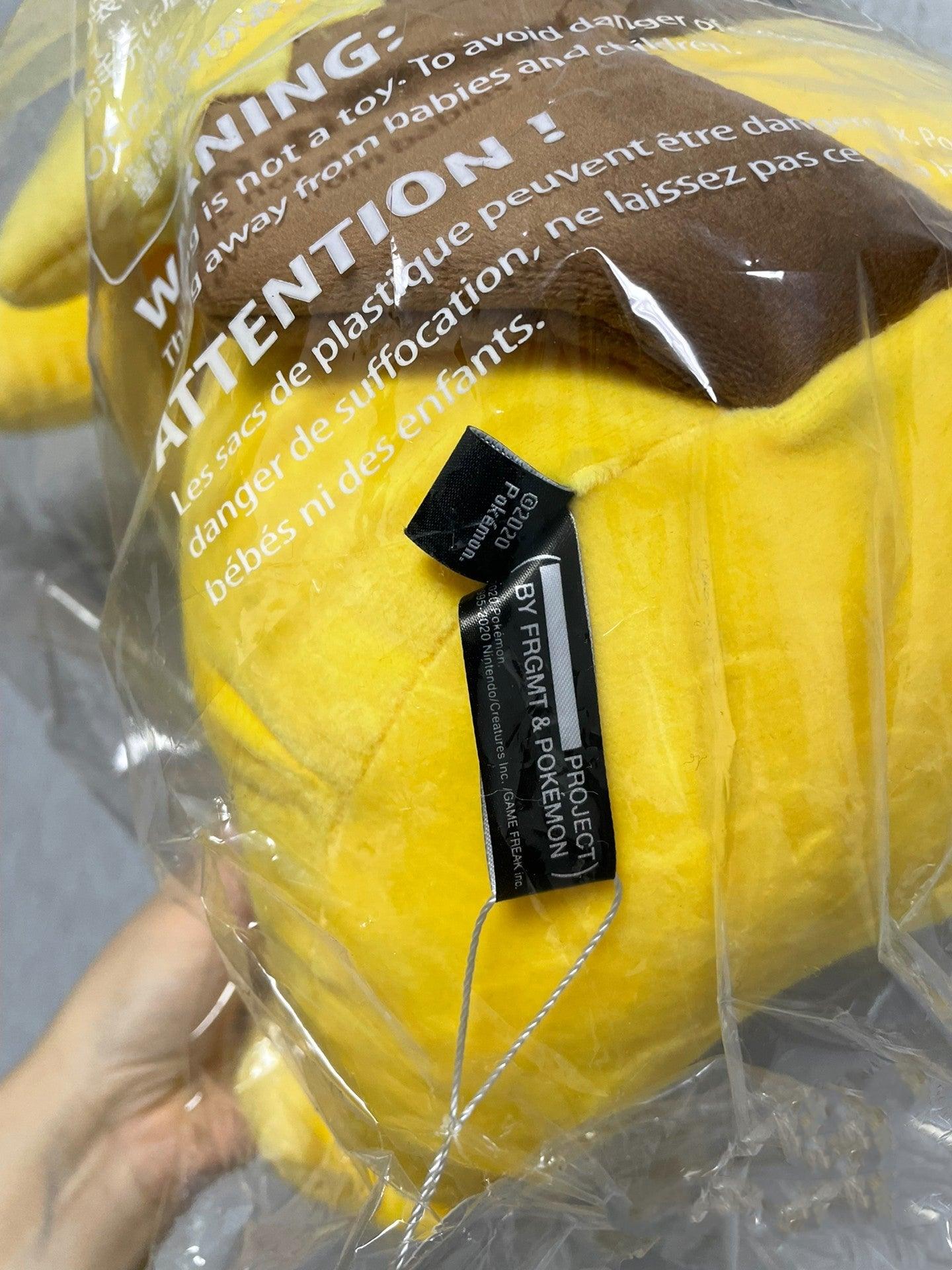 Fragment x Pokémon Thunderbolt Project Pikachu Plush – Designstoresyd