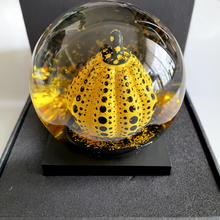 Load image into Gallery viewer, Yayoi Kusama pumpkin Snow Globe

