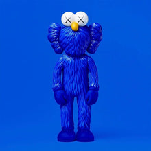 Load image into Gallery viewer, KAWS BFF Open Edition Vinyl Figure Blue MoMa store
